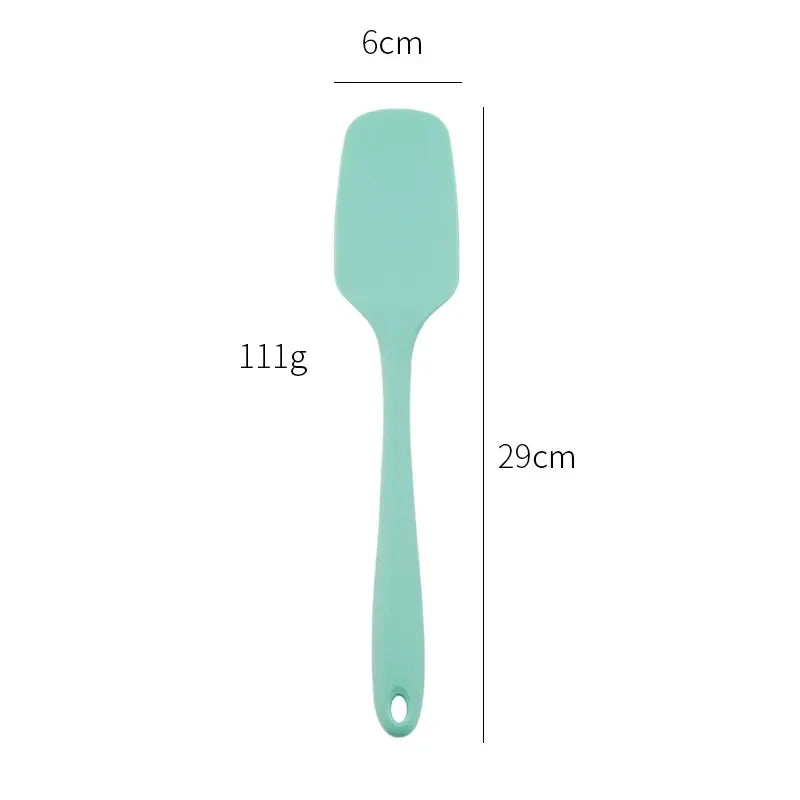 Chef Spatulas Green Green Spatula Measurements Handle Spatula
