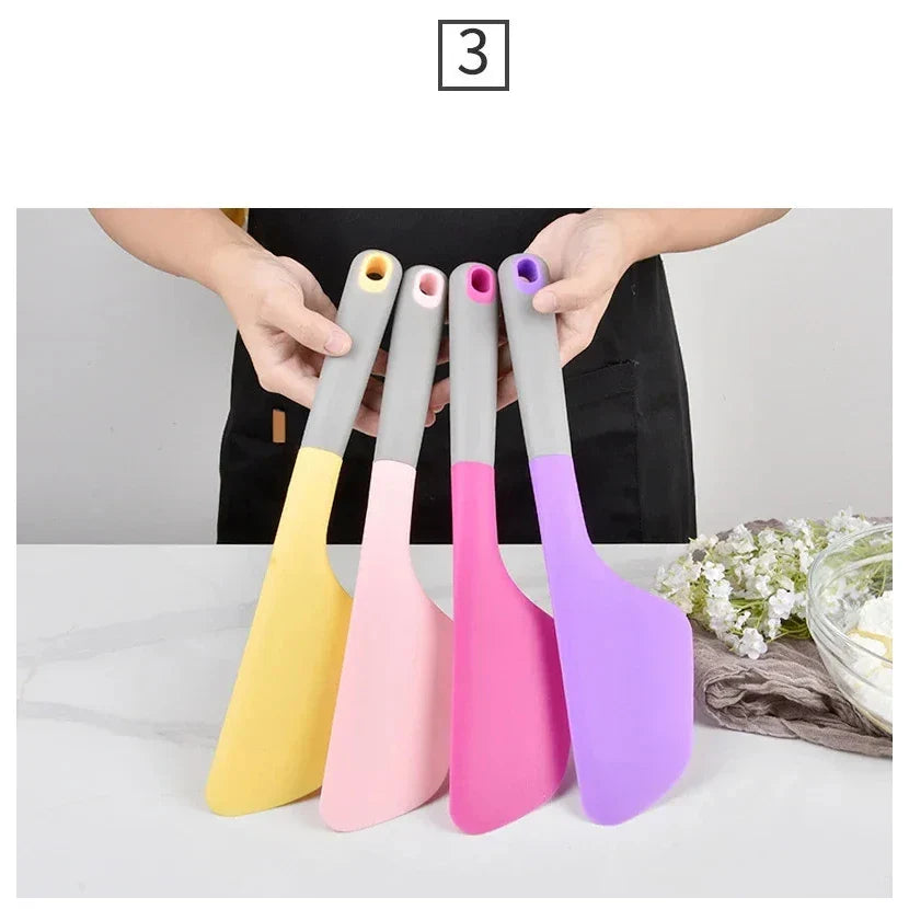 Chef Spatulas Yellow Silicone Spatula Set Spatula