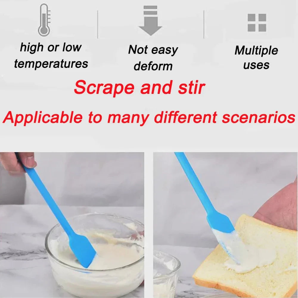 Blue Silicone Spatula chef spatulas