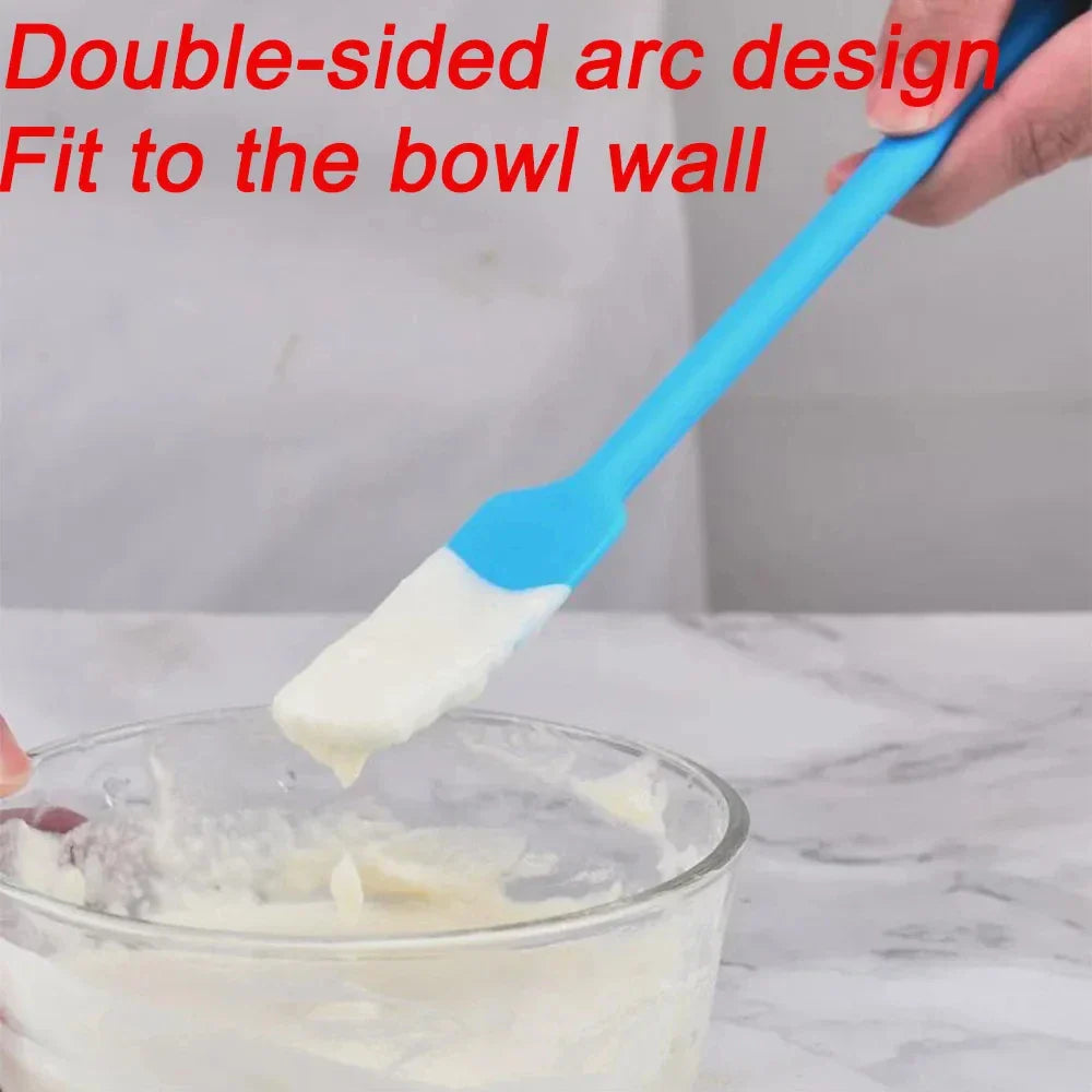 Cyan Silicone Spatula chef spatulas