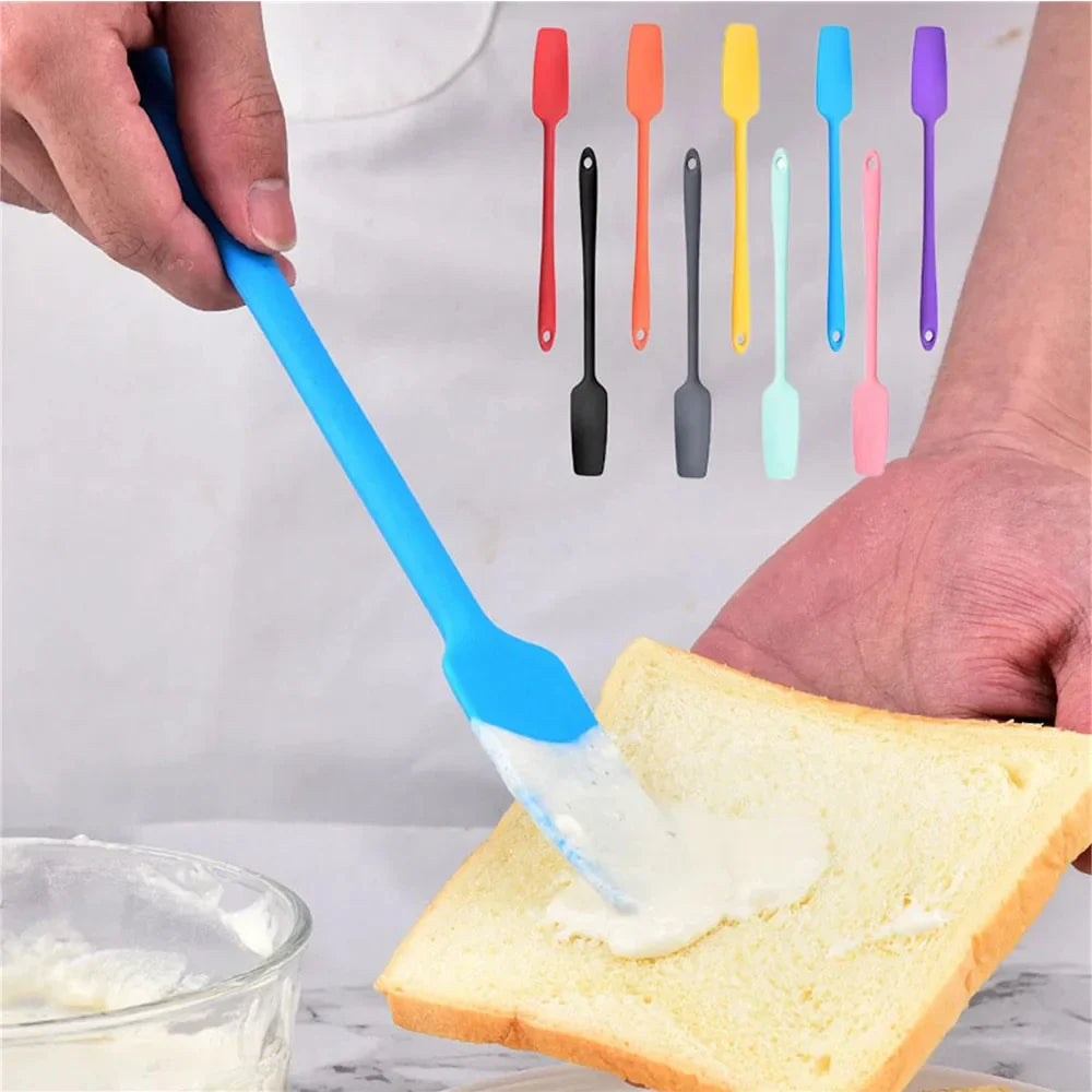 Cyan Silicone Spatula chef spatulas